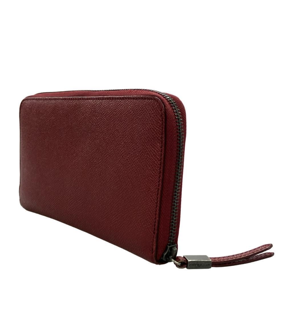 Burberry Round Zip Long Wallet Black